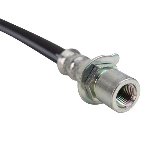 Ford F150 Front Driver Side Brake Hose with Hose Bracket TRQ BLA62322 - Image 4