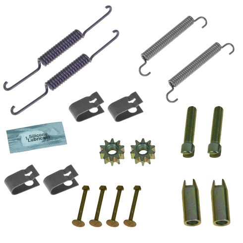 1999-04 Jeep Grand Cherokee Rear Parking Brake Shoe Hardware Kit Dorman First Stop HW7306-BX - Image 6