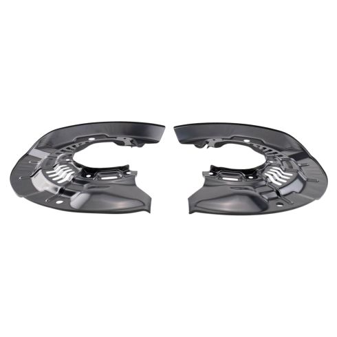 Toyota Sienna Venza Front Driver & Passenger Side 2 Piece Brake Dust Shield Set TRQ BCA38530 - Image 3