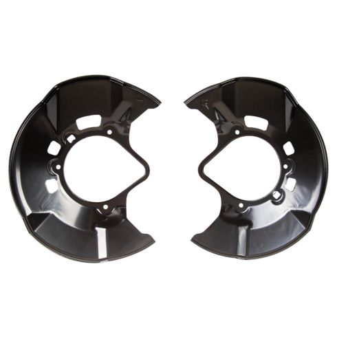 Honda Civic Front Left & Right 2 Piece Brake Dust Shield Set TRQ BCA38539 - Image 4