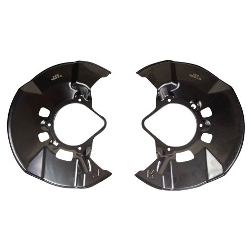 Honda Civic Front Left & Right 2 Piece Brake Dust Shield Set TRQ BCA38539 - Image 5