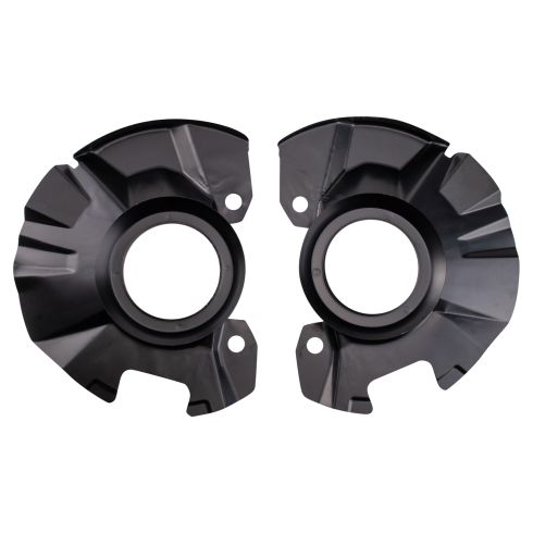 2005-11 Hyundai Accent Front Driver & Passenger Side 2 Piece Brake Dust Shield Set TRQ BCA38546 - Image 4