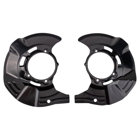 2011-16 Hyundai Azera Front Driver & Passenger Side 2 Piece Brake Dust Shield Set TRQ BCA38551 - Image 4