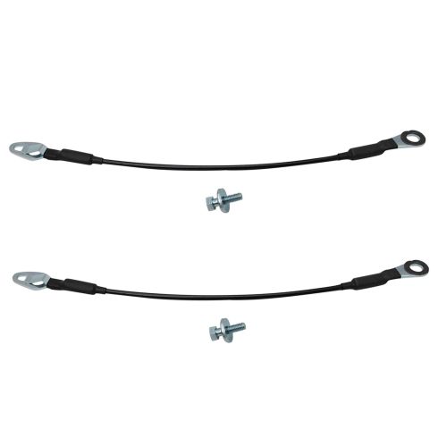 Chevrolet GMC Hummer 2 Piece Tailgate Cable Set TRQ BDA42224