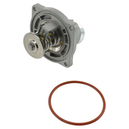 BMW 540i 740i 740iL X5 Thermostat with Housing Assembly DIY Solutions HVA00706