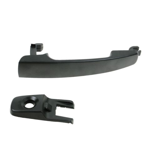 2008-11 Ford Focus Front Driver Side with Keyhole Exterior Door Handle Smooth TRQ DHA48756