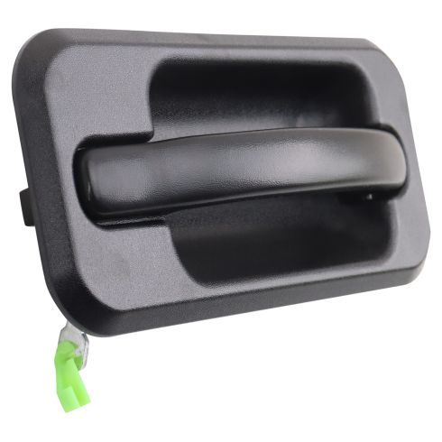 2003-09 Hummer H2 Rear Driver Side Exterior Door Handle Black TRQ DHA48922