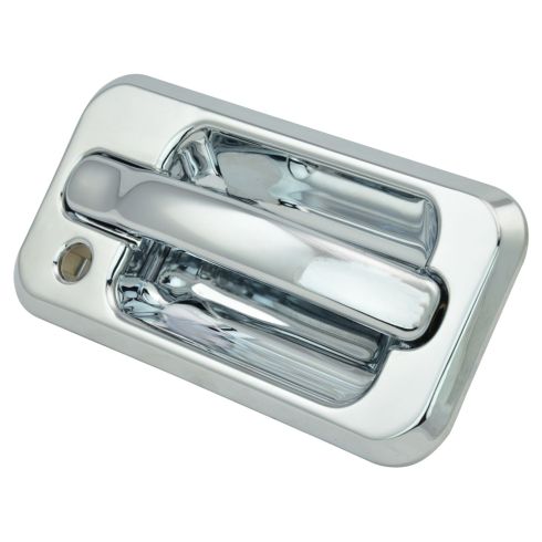 2003-05 Hummer H2 Front Passenger Side Exterior Door Handle Chrome TRQ DHA48926