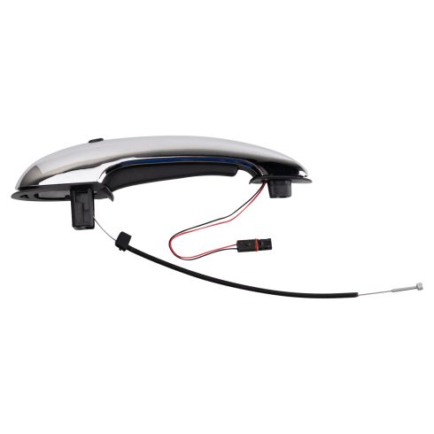 2007-15 Mini Cooper Front Passenger Side with 2 Pin Style Connector with Smart Entry without Keyhole Exterior Door Handle TRQ DHA31246