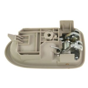 2000-06 Mazda MPV Front Driver Side Interior Door Handle Chrome & Beige TRQ DHA49487