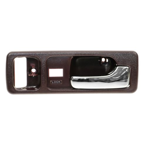 1990-93 Honda Accord 2 Door Passenger Side with Power Door Locks Interior Door Handle Burgundy TRQ DHA49496