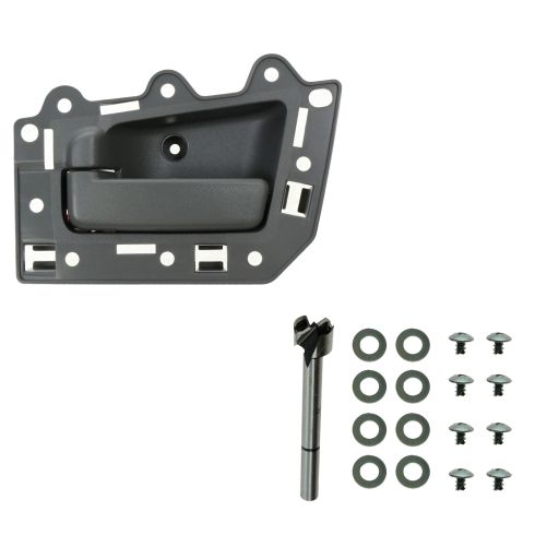 2005-10 Jeep Grand Cherokee Front Driver Side Interior Door Handle Repair Kit TRQ DHA65221