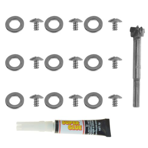 2006-10 Jeep Commander Rear Driver Side Interior Door Handle Repair Kit TRQ DHA65232