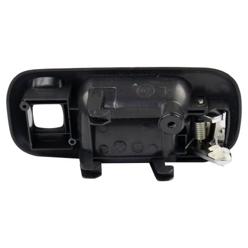 1997-01 Honda CR-V Rear Driver Side Interior Door Handle Chrome & Dark Gray TRQ DHA68442