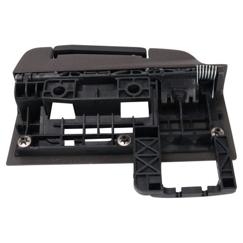 2009-14 Ford F150 Truck Extended Cab Rear Passenger Side Interior Door Handle Gray Housing With Black Lever TRQ DHA31817