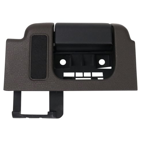 2009-14 Ford F150 Truck Extended Cab Rear Passenger Side Interior Door Handle Gray Housing With Black Lever TRQ DHA31817
