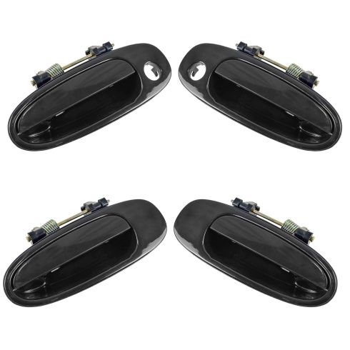 Toyota Corolla Rav4 Geo Prizm Front & Rear 4 Piece Exterior Door Handle Set TRQ DHA30187