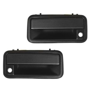 Chevrolet GMC Front Driver & Passenger Side 2 Piece Exterior Door Handle Set TRQ DHA34756