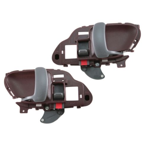 Chevrolet GMC Cadillac Driver & Passenger Side 2 Piece Interior Door Handle Set TRQ DHA35879