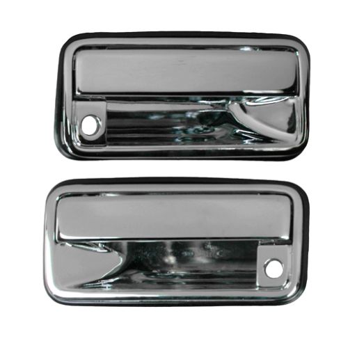 Chevrolet GMC Driver & Passenger Side 3 Piece Exterior Door & Tailgate Handle Set TRQ DHA67470