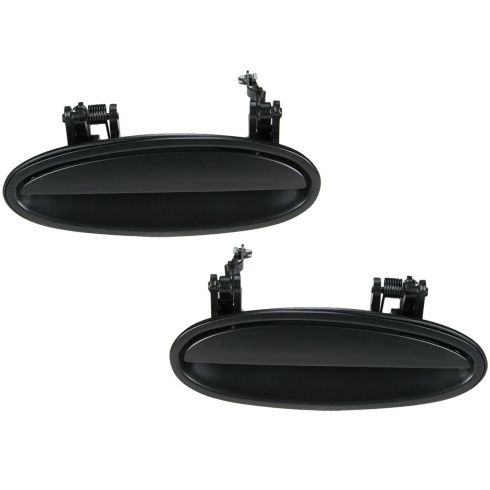 Chevrolet Buick Pontiac Driver & Passenger Side 2 Piece Exterior Door Handle Set TRQ DHA32740
