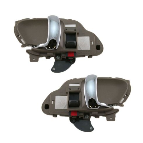 Chevrolet GMC Driver & Passenger Side 2 Piece Interior Door Handle Set TRQ DHA72567