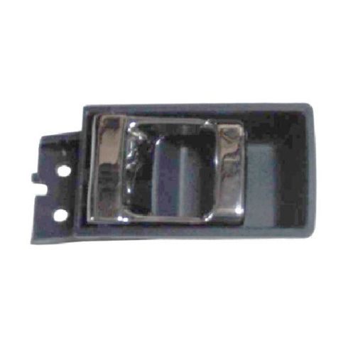 1986-92 Nissan D21 Hardbody Pickup Driver & Passenger Side 2 Piece Interior Door Handle Set TRQ DHA72154