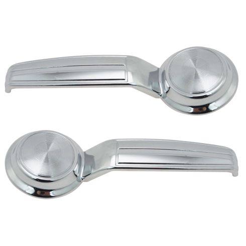 Chevrolet GMC Buick Driver & Passenger Side 2 Piece Interior Door Handle Set TRQ DHA37655
