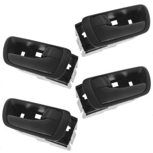 2002-06 Toyota Camry Driver & Passenger Side 4 Piece Interior Door Handle Set TRQ DHA30259