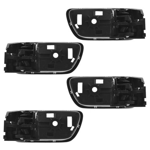 2002-06 Toyota Camry Driver & Passenger Side 4 Piece Interior Door Handle Set TRQ DHA30259