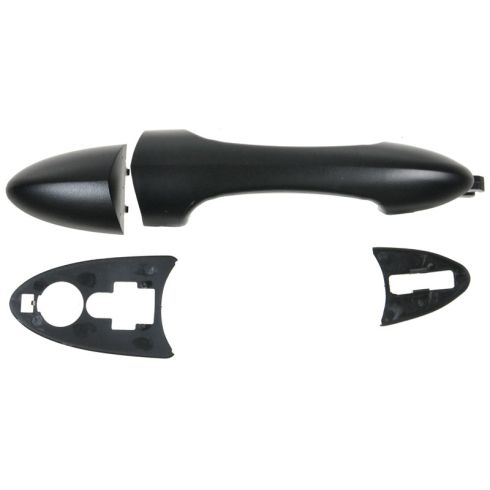 Ford Focus Mazda Tribute Driver & Passenger Side 4 Piece Exterior Door Handle Set TRQ DHA36147