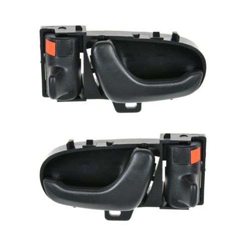 1992-94 Suzuki Swift Geo Metro Rear Driver & Passenger Side 2 Piece Interior Door Handle Set TRQ DHA72155