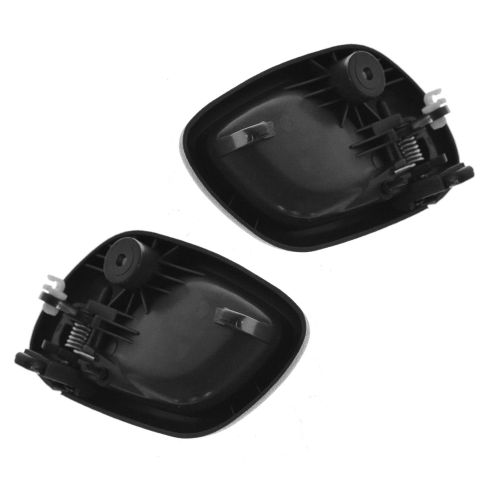 Chevrolet Suzuki Driver & Passenger Side 2 Piece Interior Door Handle Set TRQ DHA37488
