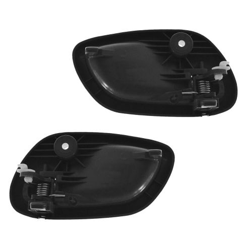 Chevrolet Suzuki Driver & Passenger Side 2 Piece Interior Door Handle Set TRQ DHA37488