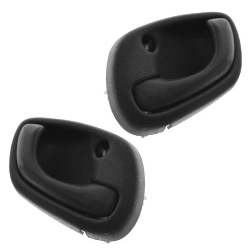 Chevrolet Suzuki Driver & Passenger Side 2 Piece Interior Door Handle Set TRQ DHA37488