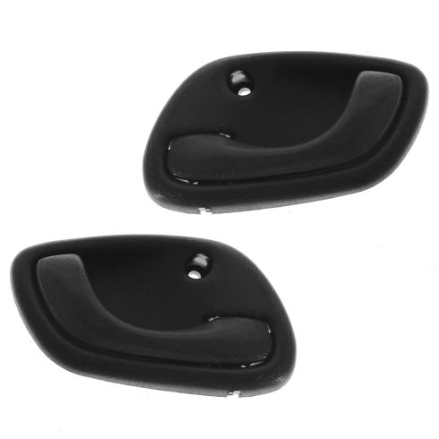 Chevrolet Suzuki Driver & Passenger Side 2 Piece Interior Door Handle Set TRQ DHA37488
