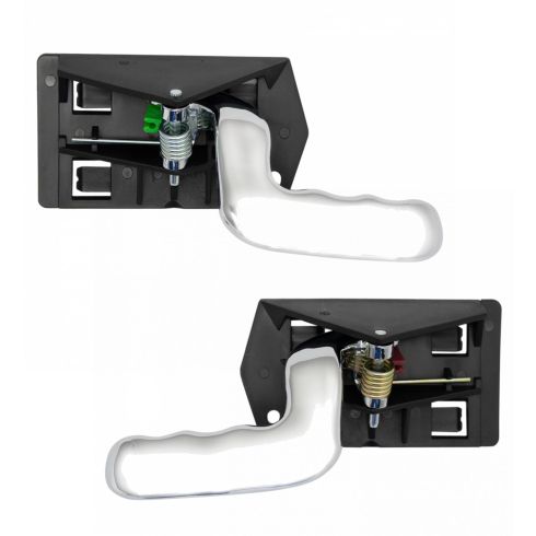 Chevrolet GMC Driver & Passenger Side 2 Piece Interior Door Handle Set TRQ DHA37424