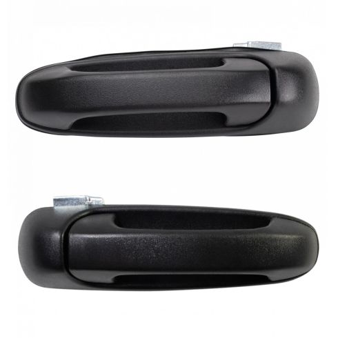Dodge Ram Mitsubishi Rear Driver & Passenger Side 2 Piece Exterior Door Handle Set TRQ DHA36934