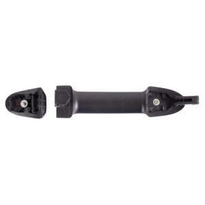2007-12 Hyundai Santa Fe Rear Driver & Passenger Side 2 Piece Exterior Door Handle Set TRQ DHA33969