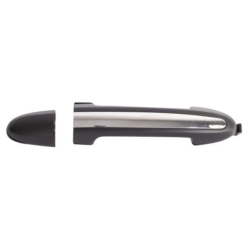 2007-12 Hyundai Santa Fe Rear Driver & Passenger Side 2 Piece Exterior Door Handle Set TRQ DHA33969