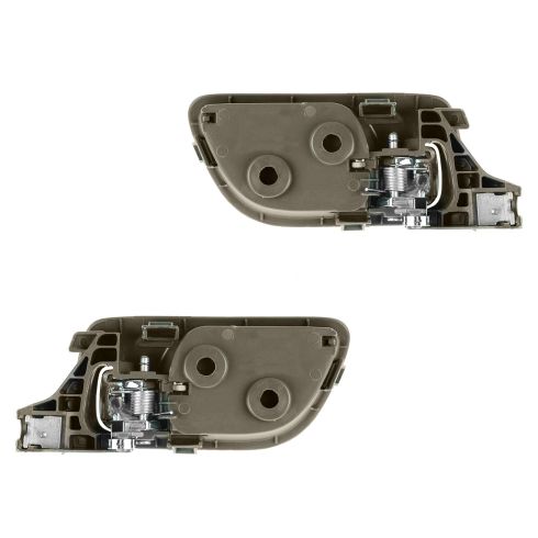 2003-07 Honda Accord Sedan Front Driver & Passenger Side 2 Piece Interior Door Handle Set TRQ DHA37653