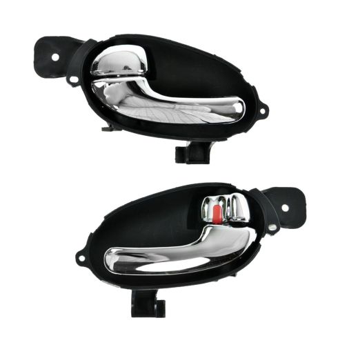 Chevrolet GMC Buick Isuzu Saab Rear Driver & Passenger Side 2 Piece Interior Door Handle Set TRQ DHA37425