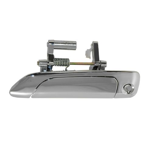 2001-05 Honda Civic Front Driver & Passenger Side 2 Piece Exterior Door Handle Set TRQ DHA35483
