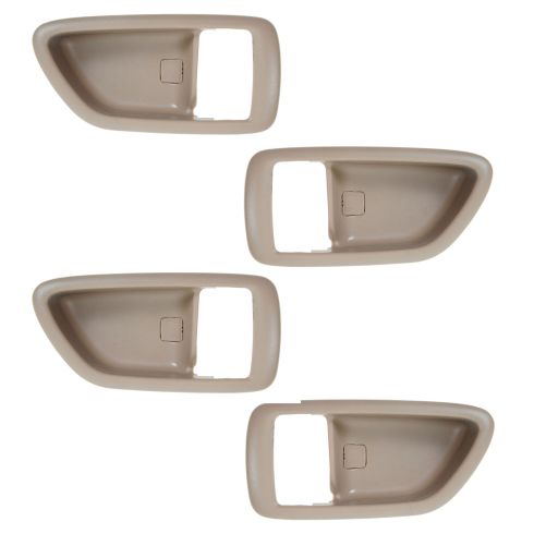 2000-04 Toyota Avalon 4 Piece Interior Door Handle Bezel Set TRQ DHA36162