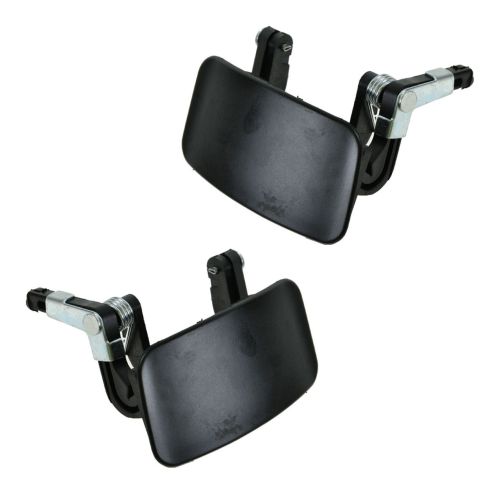 1999-02 Nissan Quest Mercury Villager Driver & Passenger Side Sliding Door 2 Piece Exterior Door Handle Set TRQ DHA67483