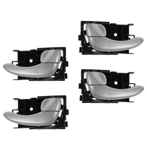 Nissan Maxima Infiniti I35 Driver & Passenger Side 4 Piece Interior Door Handle Set TRQ DHA35356