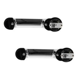 Jeep Liberty Wrangler Dodge Nitro Driver & Passenger Side 2 Piece Exterior Door Handle Set DIY Solutions BHS02805