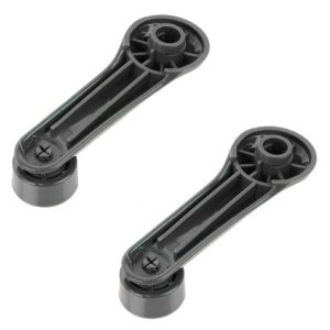 1984-00 Honda Civic Rear Driver & Passenger Side 2 Piece Window Crank Handle Set TRQ DHA40629