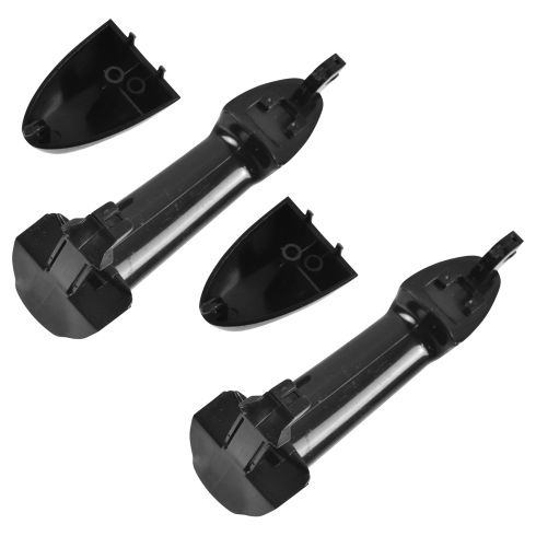 Ford Escape Mercury Mariner Rear Driver & Passenger Side 2 Piece Exterior Door Handle Set TRQ DHA36754