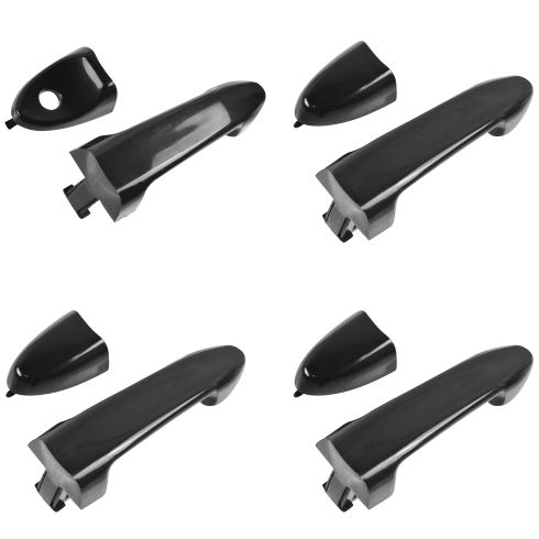 Ford Escape Mercury Mariner Front & Rear 4 Piece Exterior Door Handle Set TRQ DHA36753